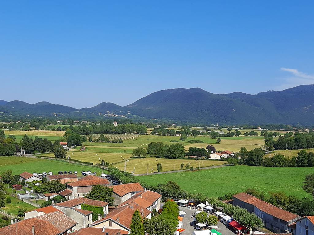 Vue depuis la ville haute