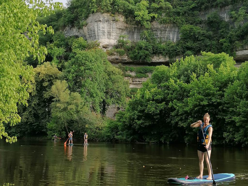 paddle vezere canoë family