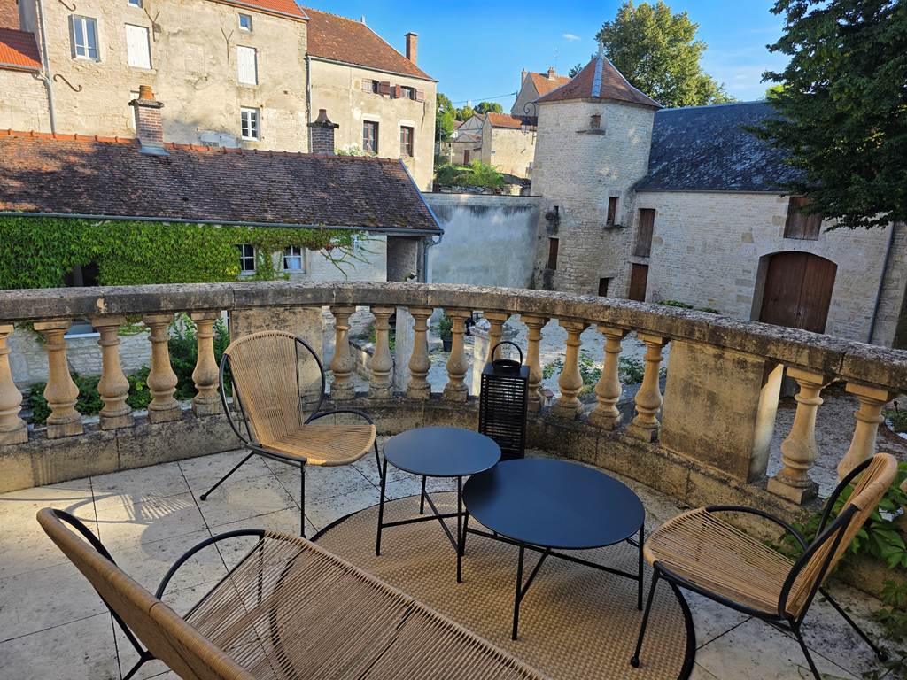 terrasse privative de la Suite terrasse