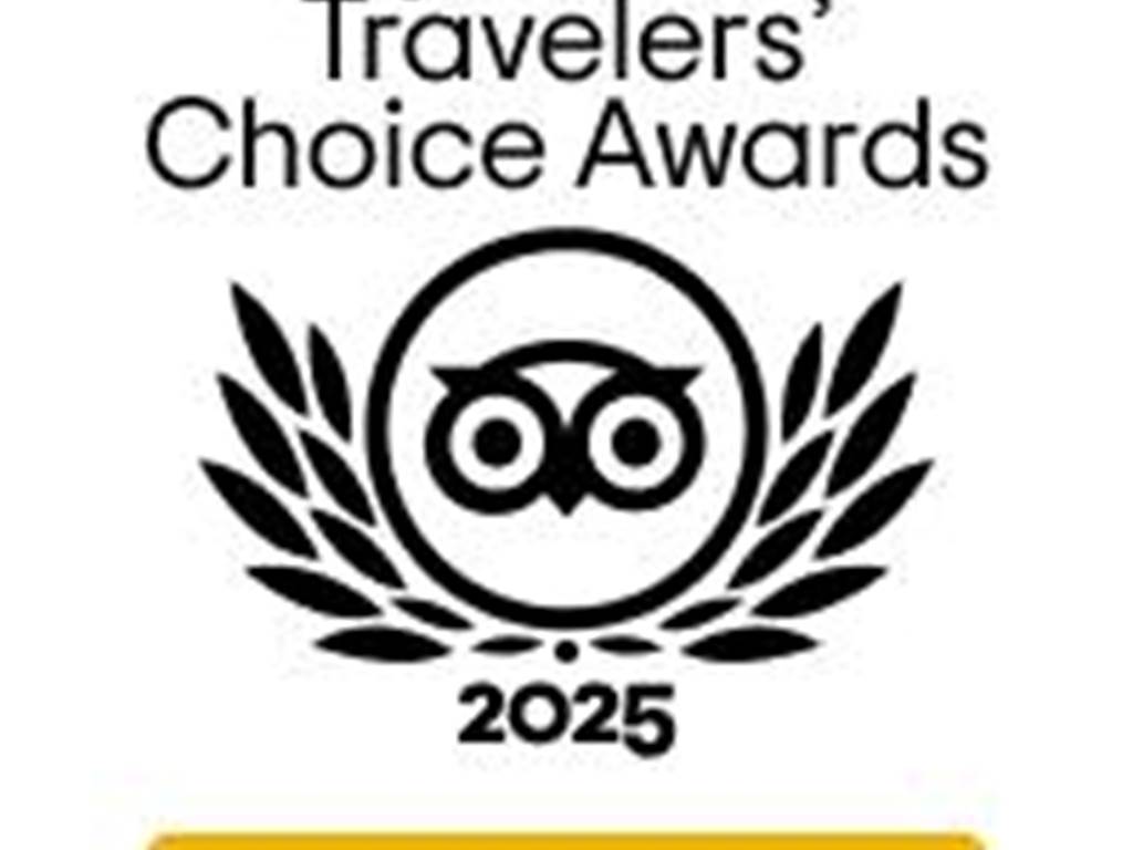 By Trip Advisor  This award is our highest recognition and is presented annually to those businesses that are the Best of the Best on Tripadvisor, those that earn excellent reviews from travelers and are ranked in the top 1% of properties worldwide.