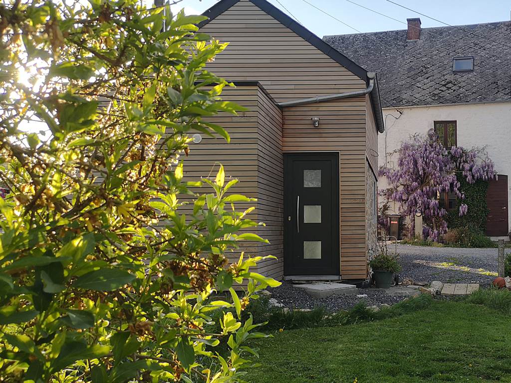 Gite vue du jardin
