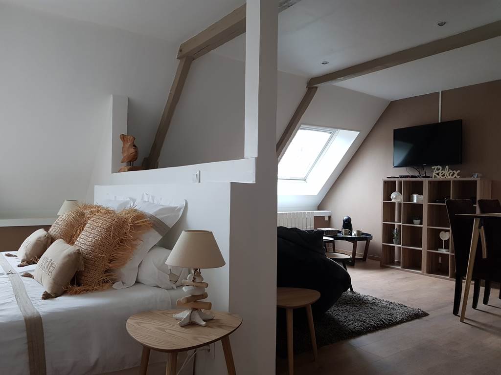 Cabine de plage chambre d'hôtes - lit King Size - 2 personnes
