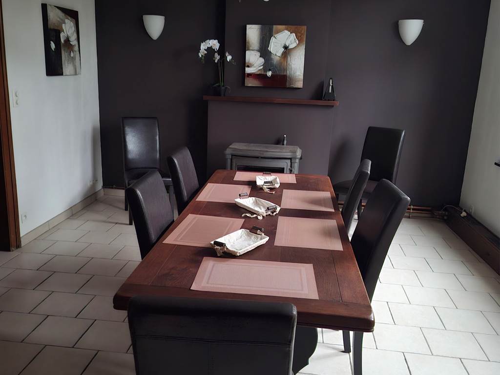 salle à manger pour le petit déjeuner