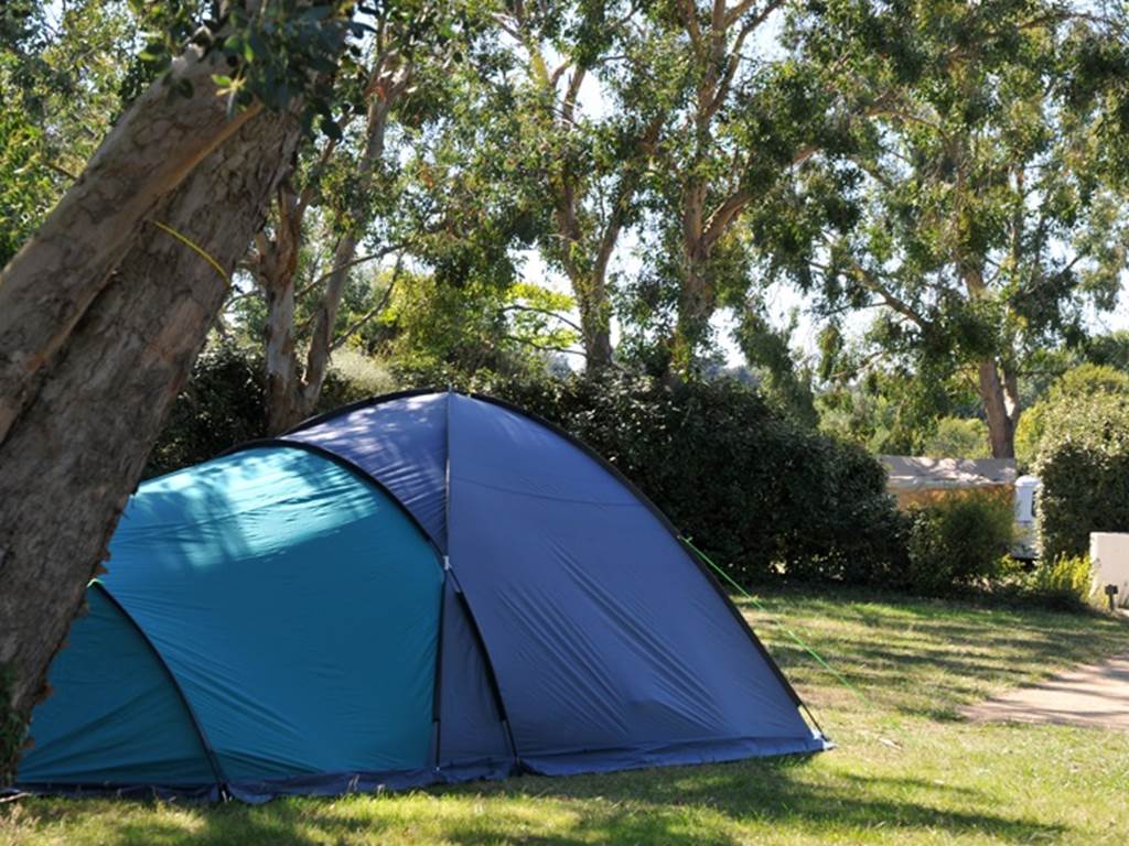 Emplacement nu pour tentes - caravanes et camping-cars - Camping Le Tindio