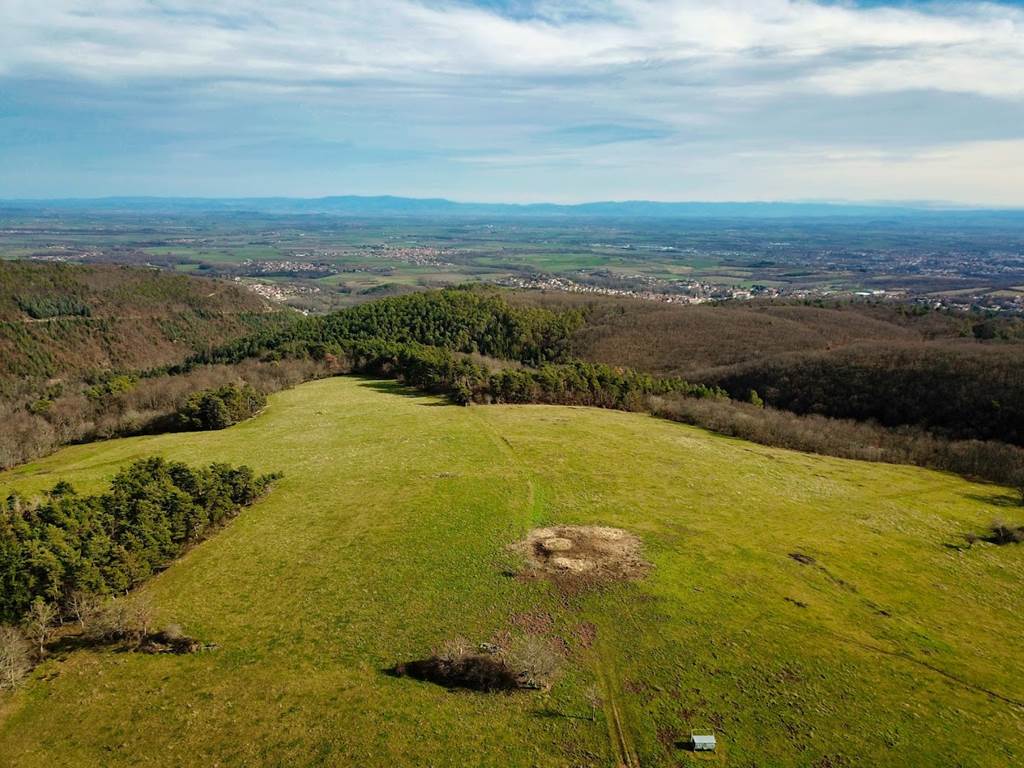 vue panoramique sur la plaine de la Limagne