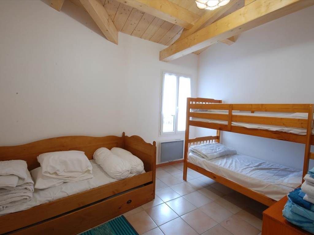 La chambre 4 couchages de la maison