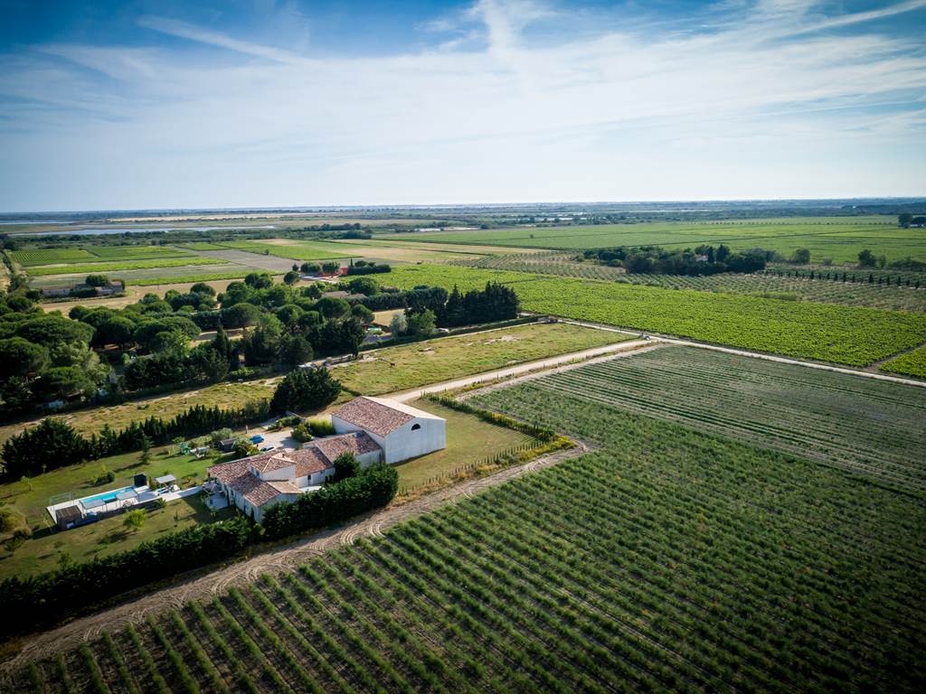 mas de l'étoile perdu au milieu de la Camargue Serenity