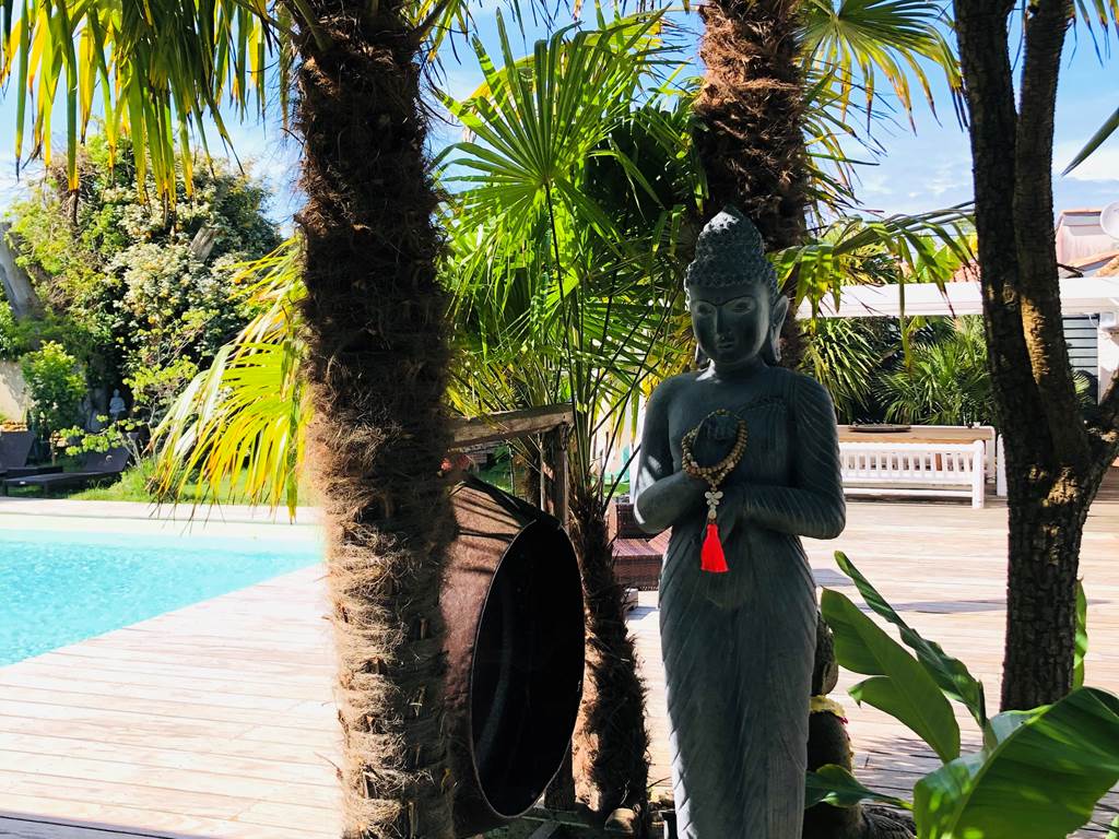 deco boudha jardin