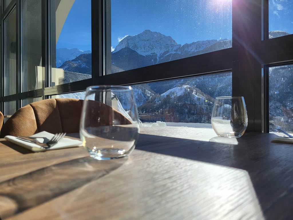 vue de la salle du restaurant