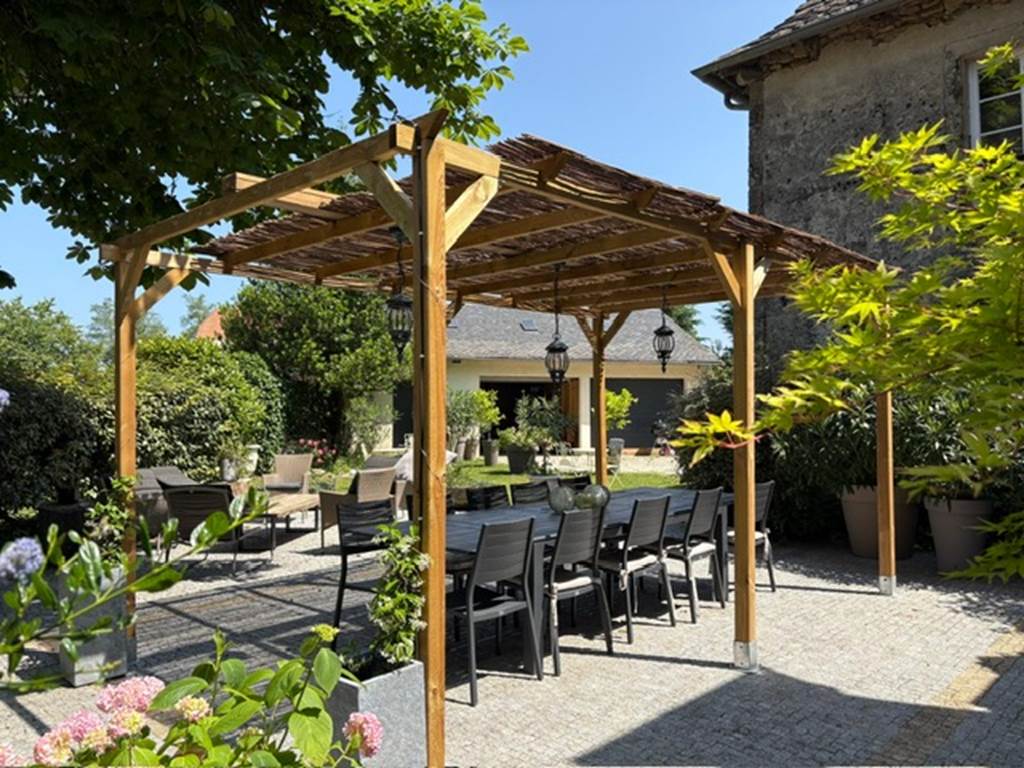 La terrasse en été