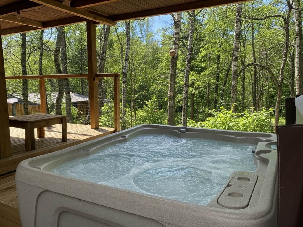 HY•Lødge Spa 6 personnes avec spa privatif