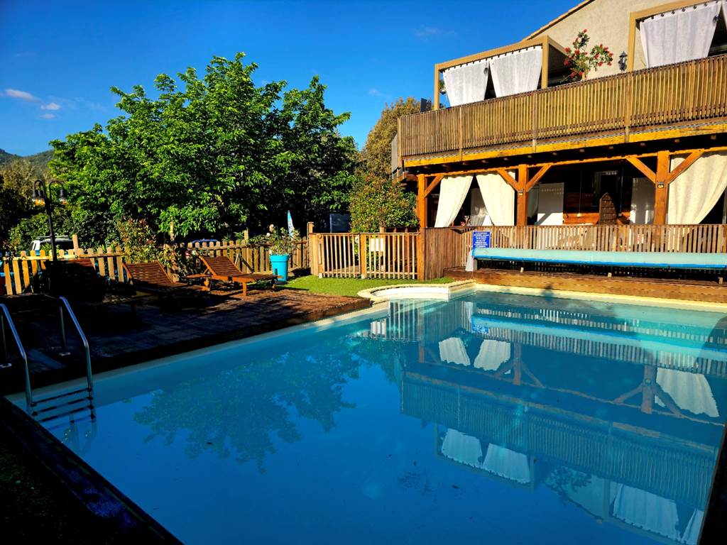 La piscine chauffée