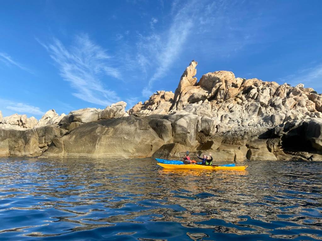 Abbartello kayak Corse, chaos granitiques