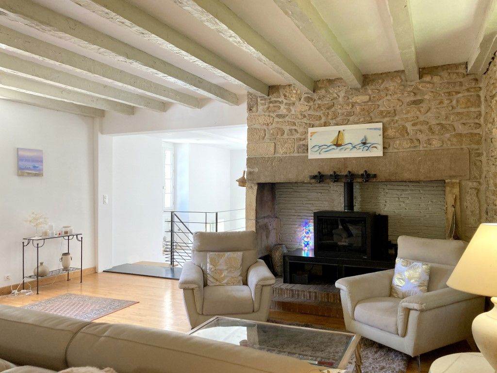 Domaine La Buissière "La Maison" Salon Cheminée