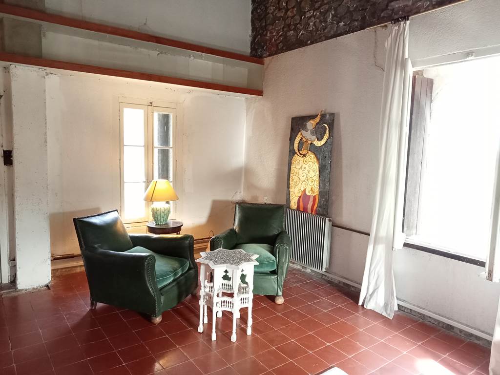 Le Mas Palegry chambres d'hôtes Perpignan - chambre n°5 suite impériale. Une ambiance rétro au pays du soleil