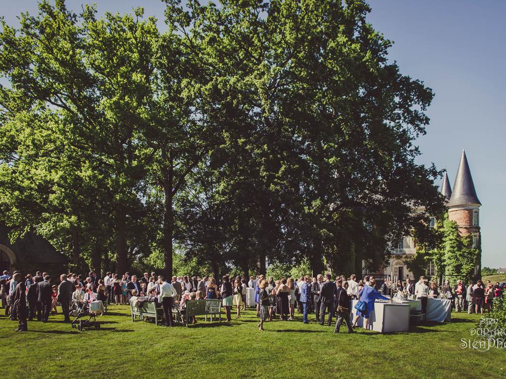 Le Château d'Apigné - Cocktail - Mariage -Parc