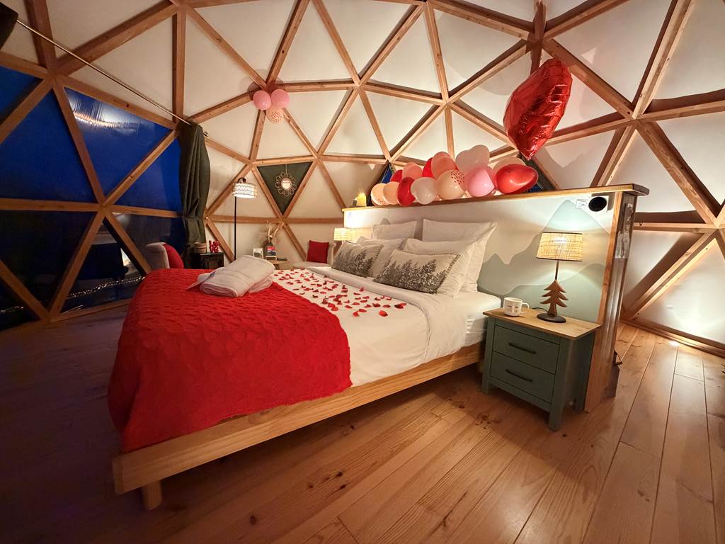 Nuit en amoureux sous les étoiles