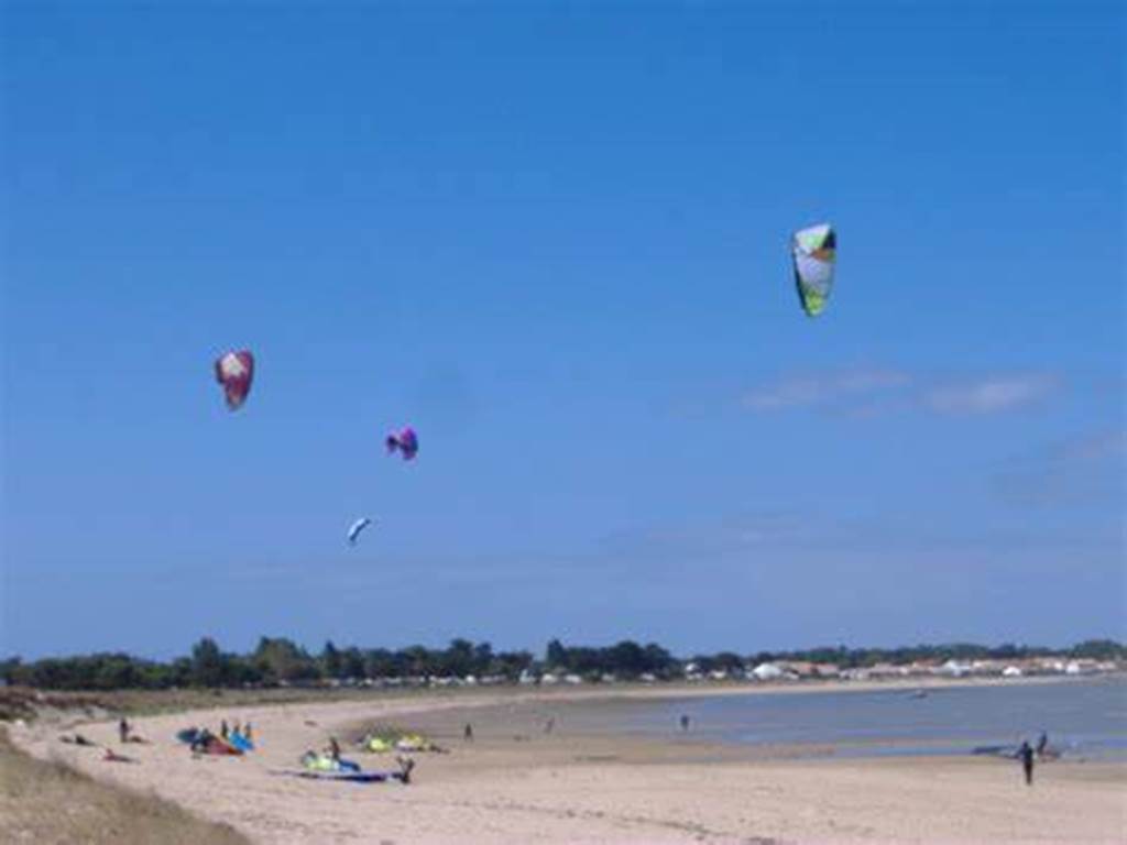 Plage nord de Rivedoux Haut spot de Kitesurf