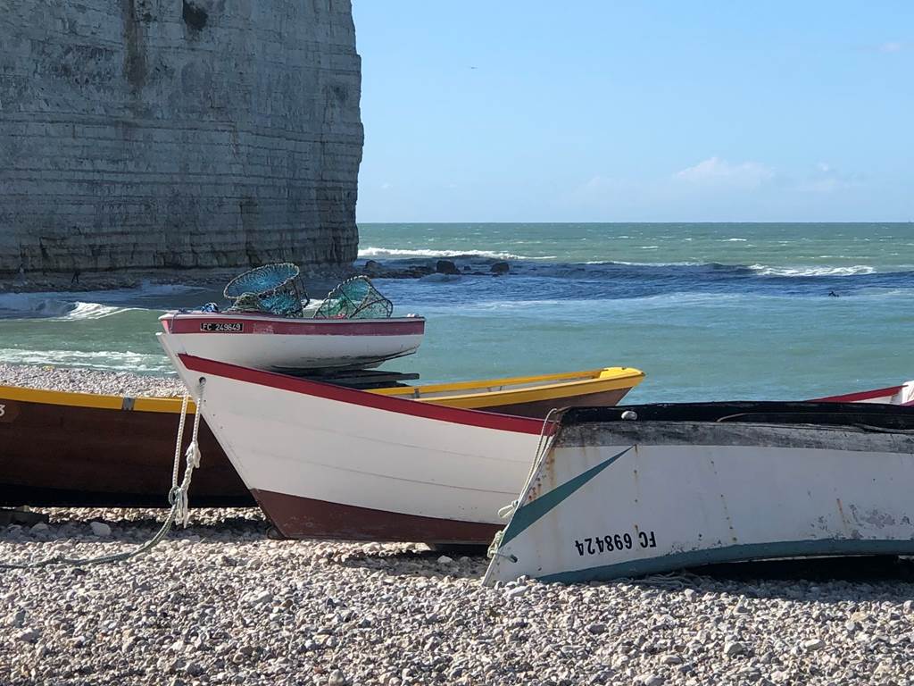 Yport+bord de mer+littoral+Etretat+Fécamp+Maniquerville+mer+plage