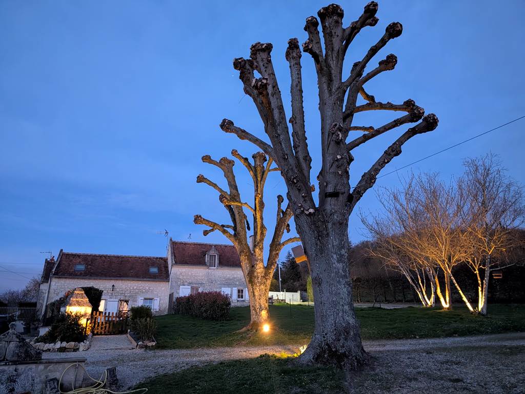 Exterieur de nuit
