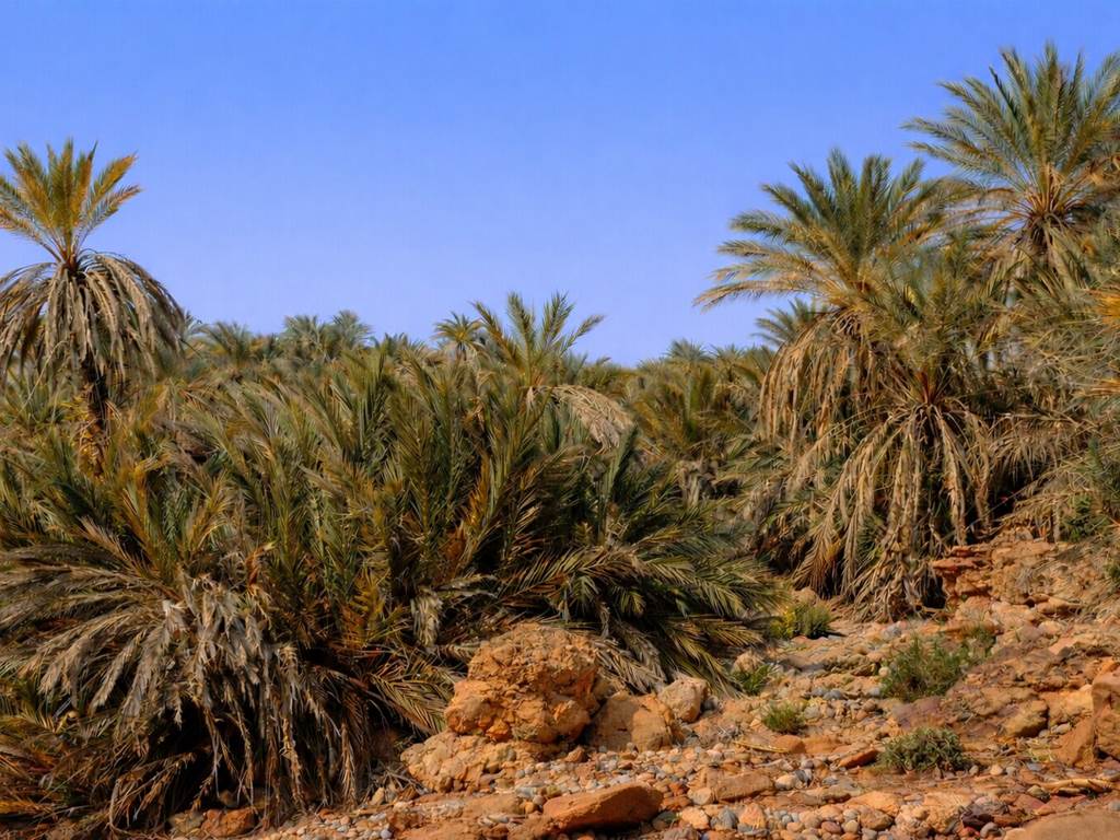 Dans l'oasis de Saf-Saf
