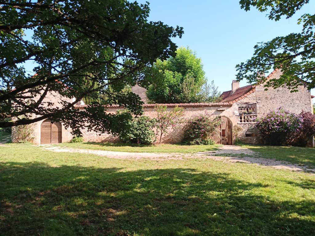 Les Granges de l'Abbaye. Façade principale