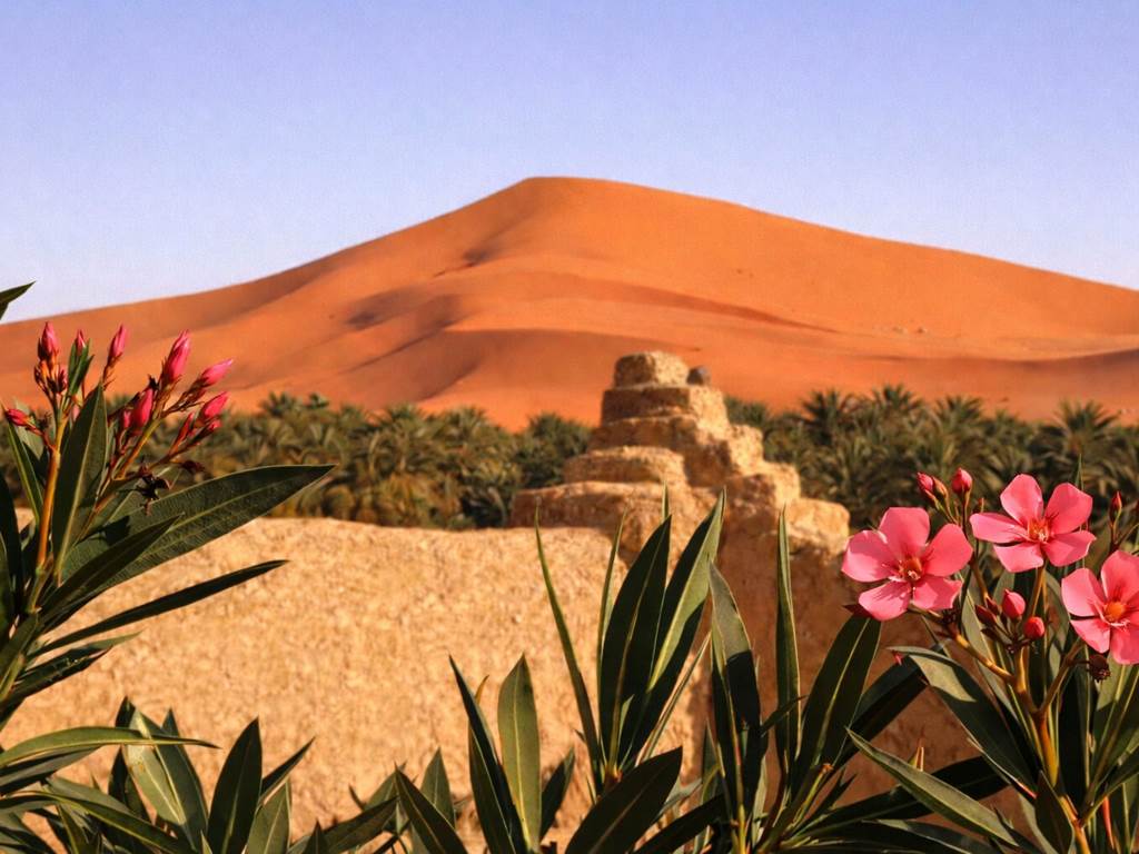 La vue depuis la terrasse de l'auberge