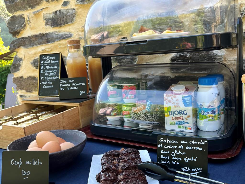 Petit-déjeuner buffet