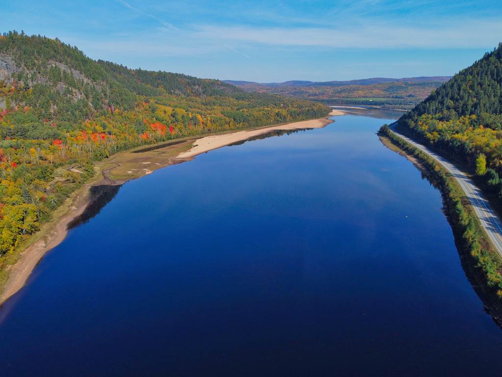 Rivière St.Maurice route Qc155