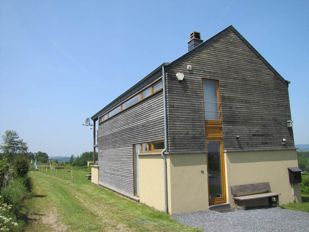 Maison façade côté gauche
