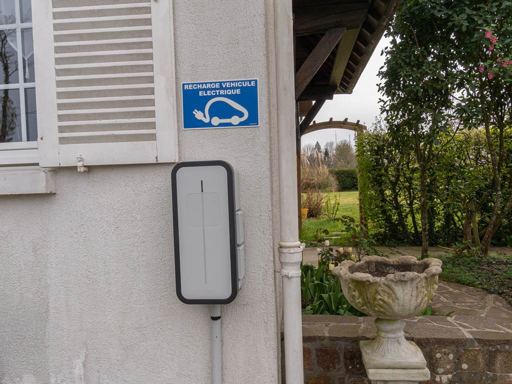 La borne de recharge