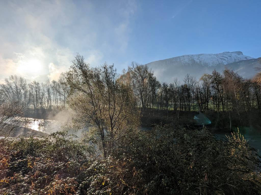 Rivière de l'Arve à proximité