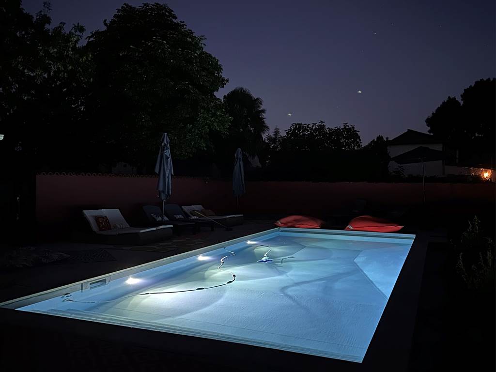 Piscine nuit