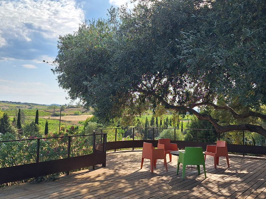TERRASSE VUE SUR LA NATURE