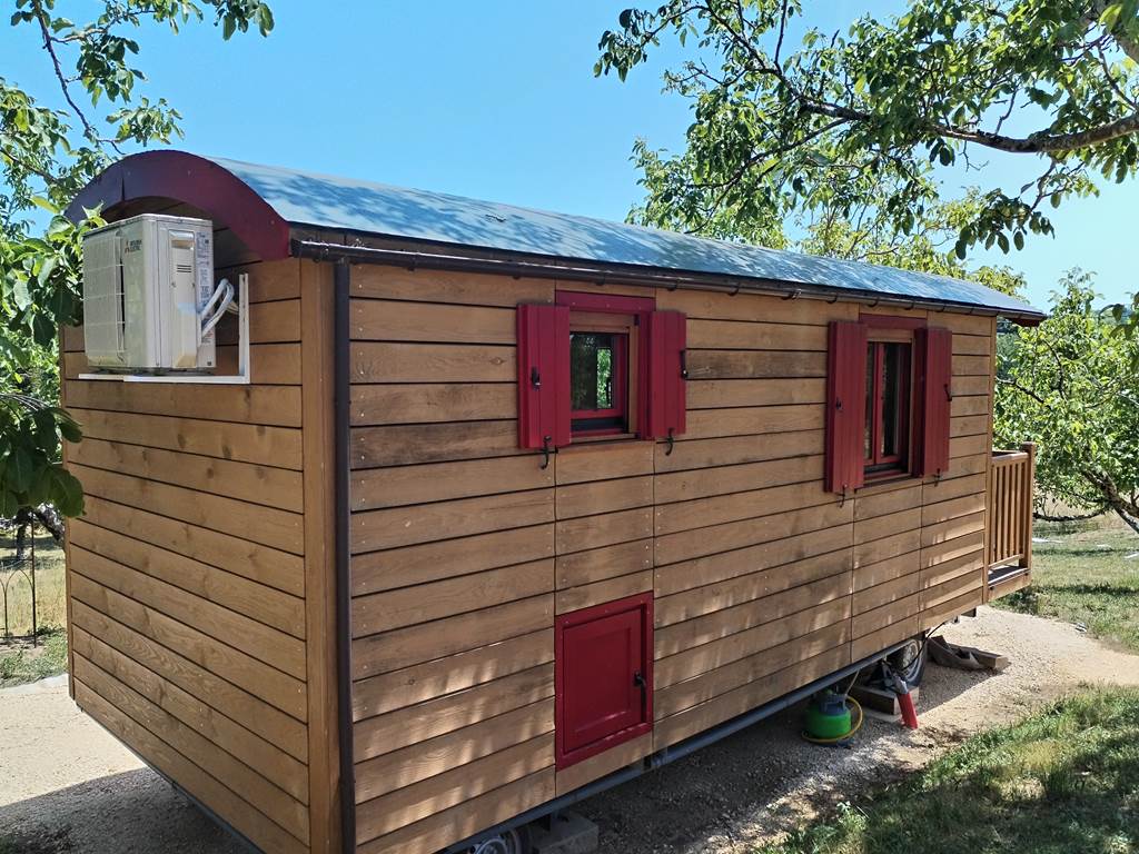 extérieur roulotte- climatiseur réversible