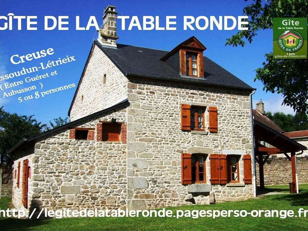 Gîte n°23G1148 "Le Gîte de la Table Ronde" – ISSOUDUN LETRIEIX