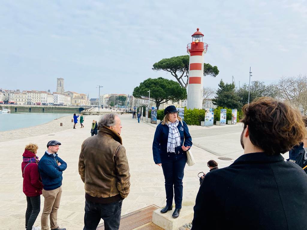 Visite sur le vieux-port de La Rochelle