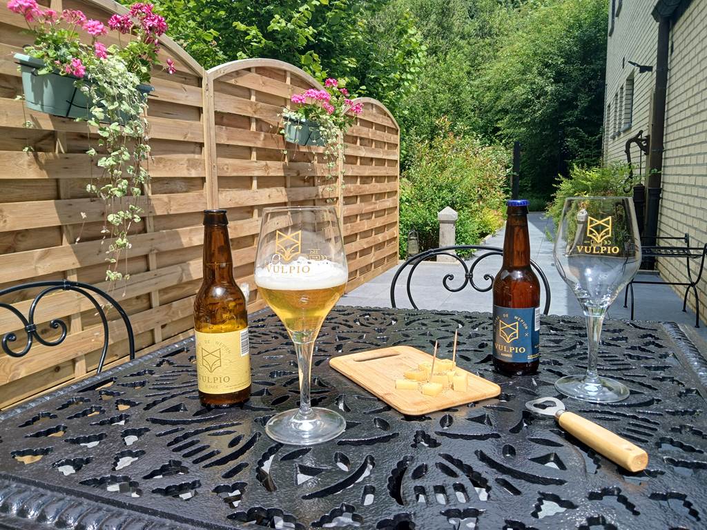 déguster une Vulpio sur la terrasse...