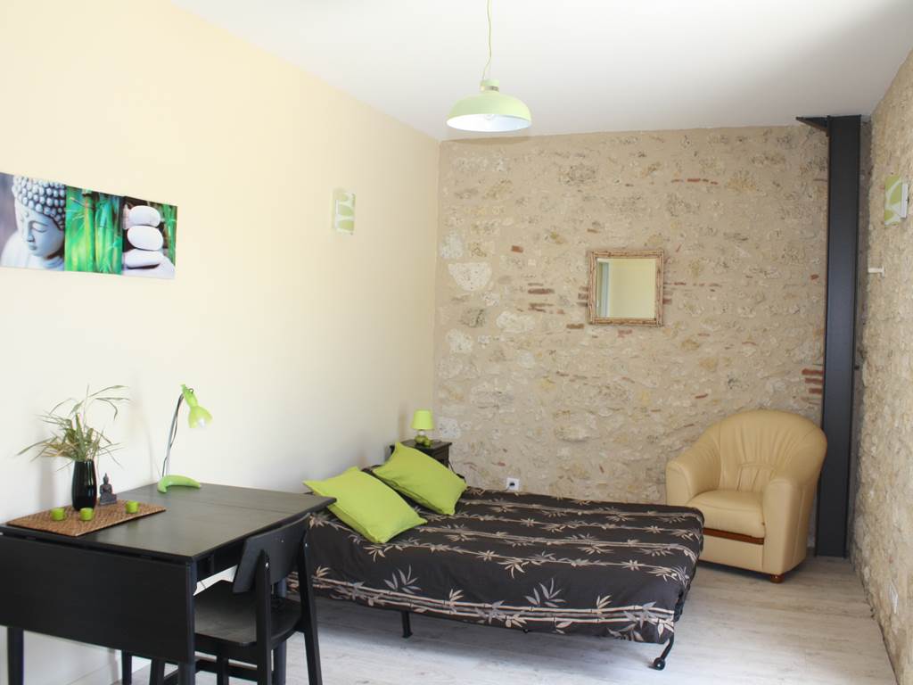 chambre "Galets de Garonne" lit supplémentaire