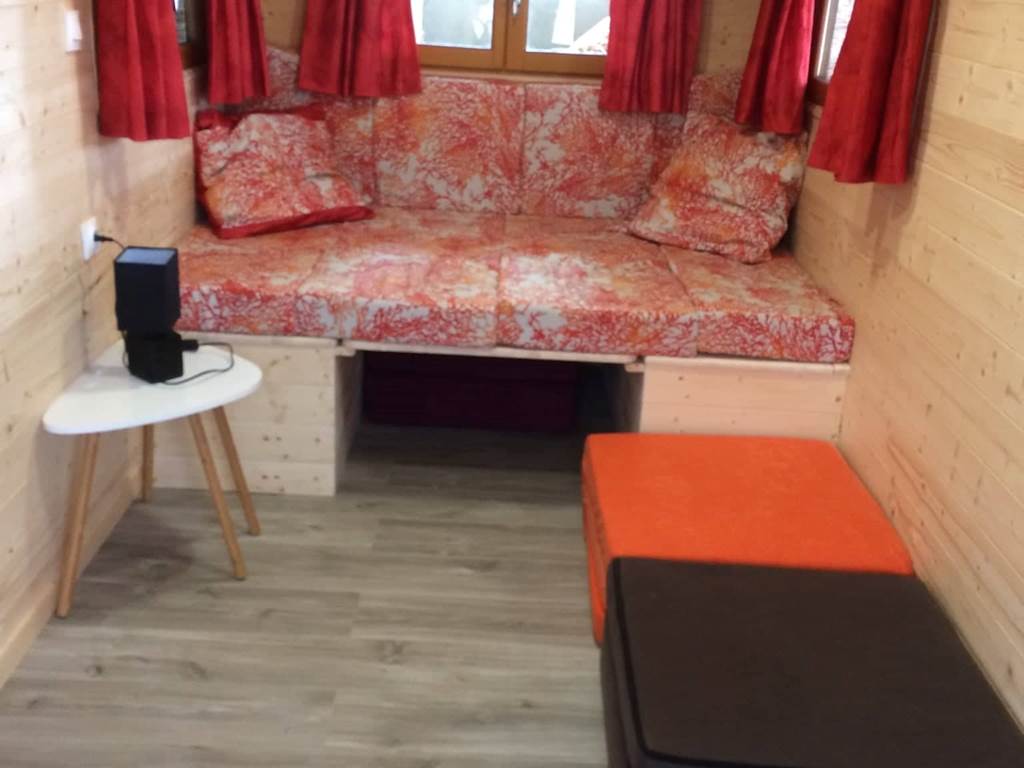 Intérieur roulotte