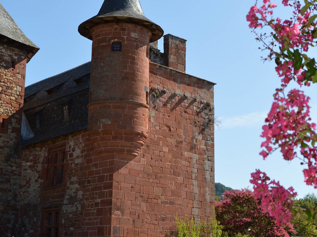 château de Vassinhac  visite  à Collonges La Rouge
