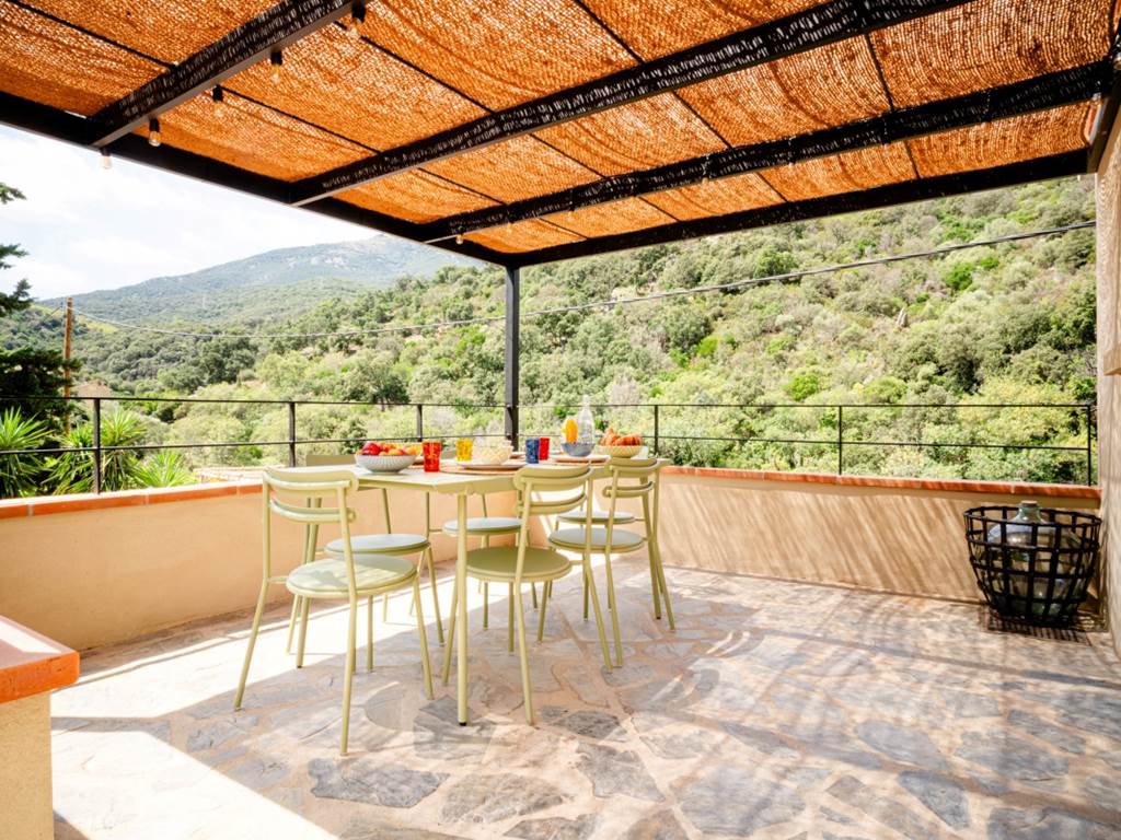 Terrasse de la maison