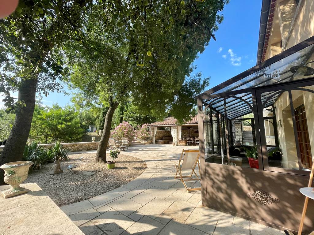 Côté verrière de la Serre des Mourgues