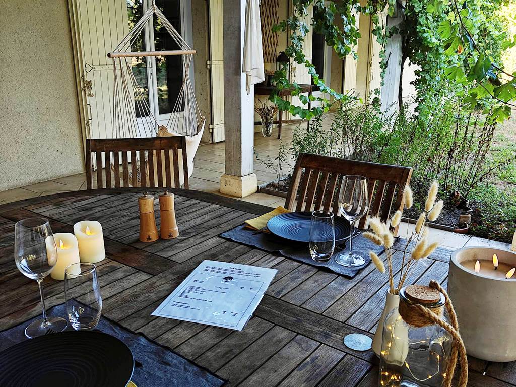 Gîtes, chambre d'hôtes et table d'hôtes gastronomique à Casteljaloux Lot et Garonne, piscine, jacuzzi et spa