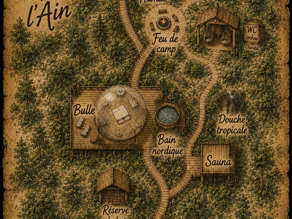 Espace du domaine en dessin