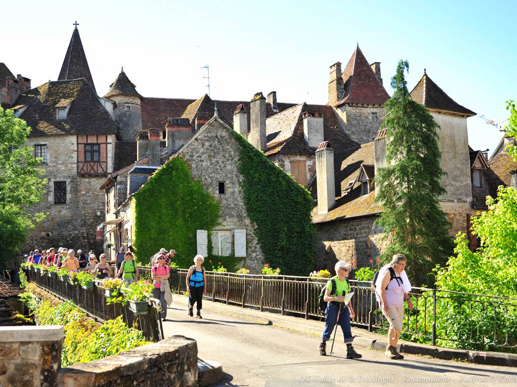 En sortant des gîtes