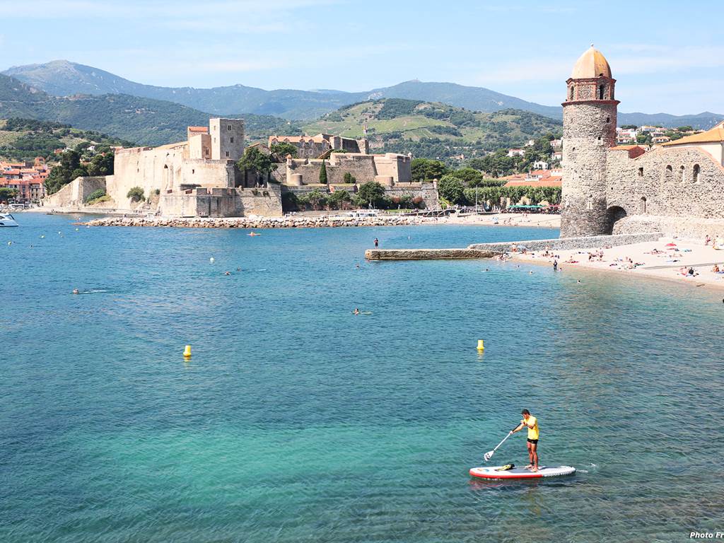 Collioure, ses criques et son clocher