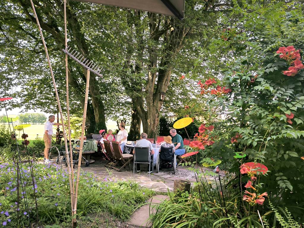 une rencontre sous notre parasol naturel