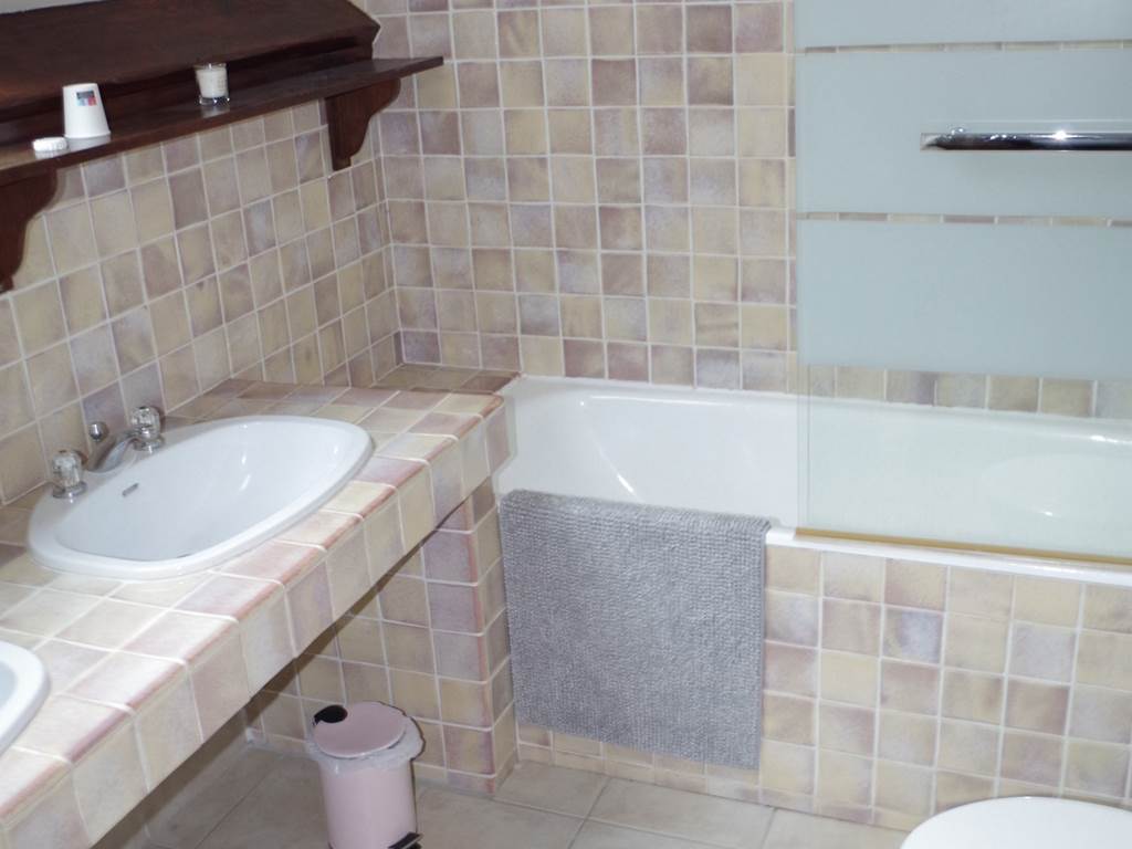 La salle de bain Hortensias