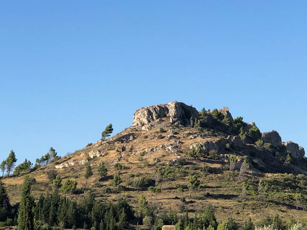 vestiges de l'ancien château de Montséret